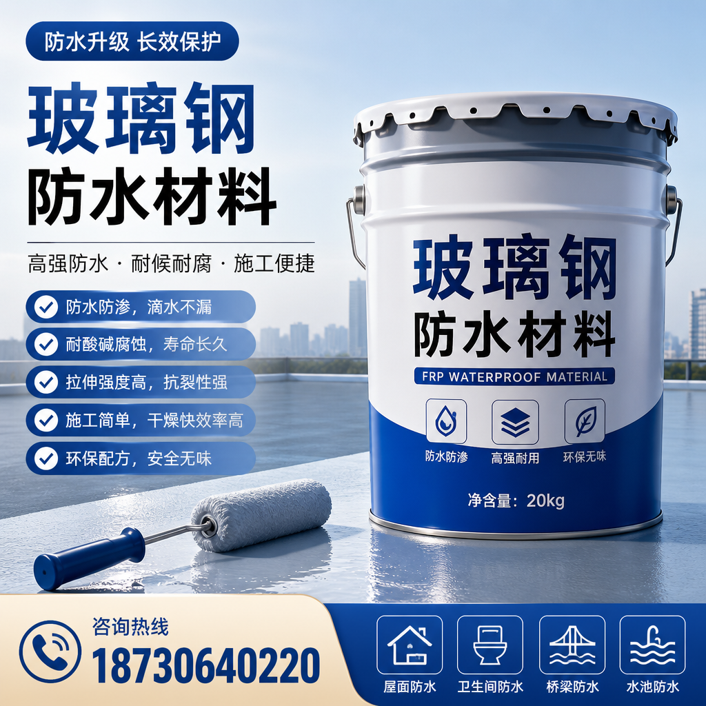 专家解析:玻璃钢防水材料的市场前景分析在 雅安